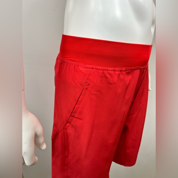 PERRY ELLIS SPORT SHORTS, RED, LARGE, WICKING STRECH FABRIC - Picture 2 of 16